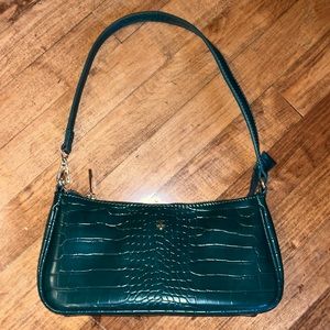 PETA & JAIN PIPER BAG GREEN CROC